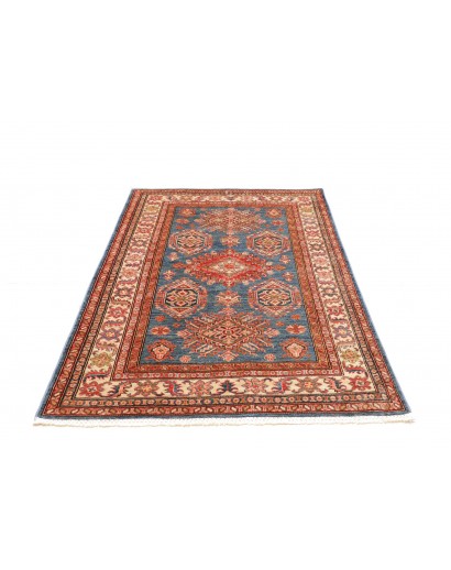 Tappeto Kazak Fine Pakistan marrone giallo 118x178