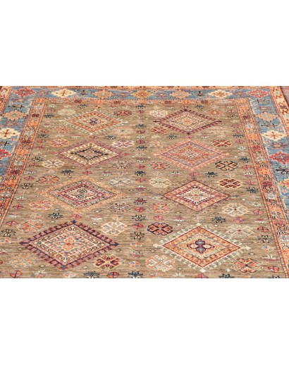 Tappeto Kazak Fine Pakistan marrone 168x237