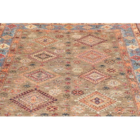 Tappeto Kazak Fine Pakistan marrone 168x237