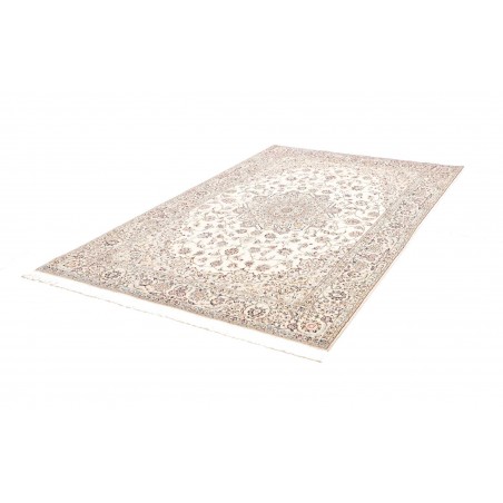 Tappeto Nain 6La Persia bianco azzurro 160x245