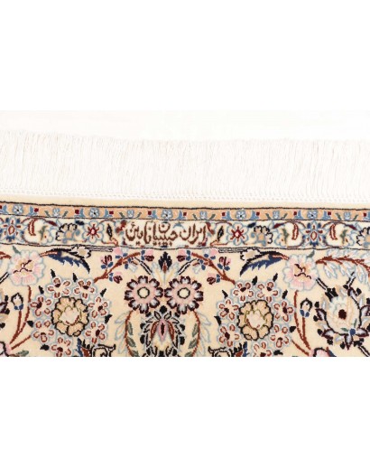 Tappeto Nain 6La Persia bianco azzurro 160x245