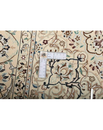 Tappeto Nain 6La Persia bianco azzurro 160x245