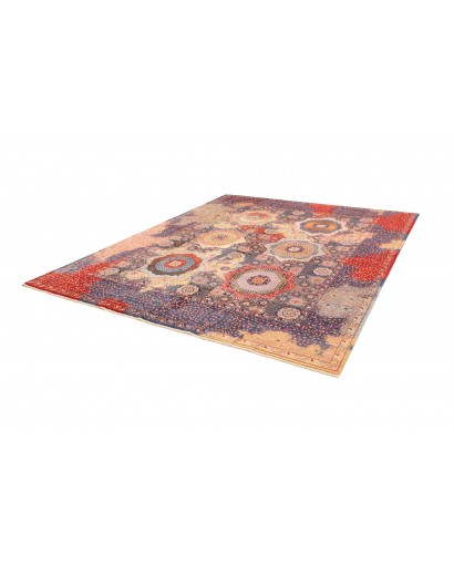 Tappeto Mamlouk Pakistan marrone azzurro 248x299