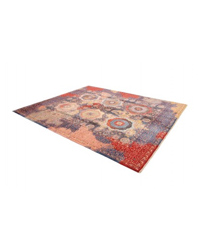 Tappeto Mamlouk Pakistan marrone azzurro 248x299