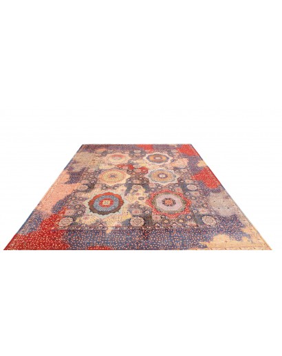 Tappeto Mamlouk Pakistan marrone azzurro 248x299