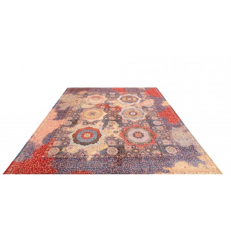 Tappeto Mamlouk Pakistan marrone azzurro 248x299