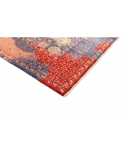 Tappeto Mamlouk Pakistan marrone azzurro 248x299