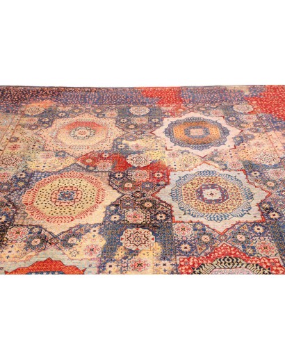 Tappeto Mamlouk Pakistan marrone azzurro 248x299