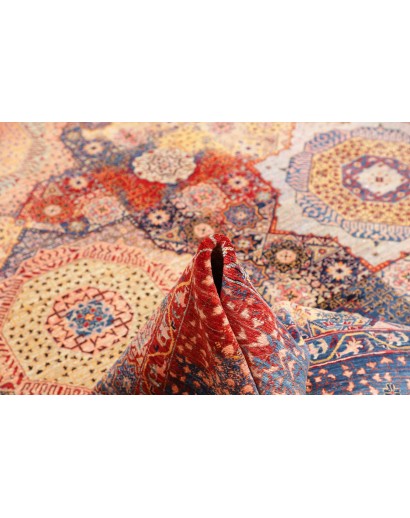 Tappeto Mamlouk Pakistan marrone azzurro 248x299