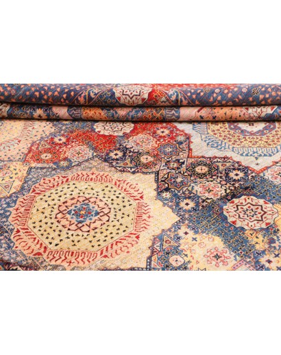 Tappeto Mamlouk Pakistan marrone azzurro 248x299