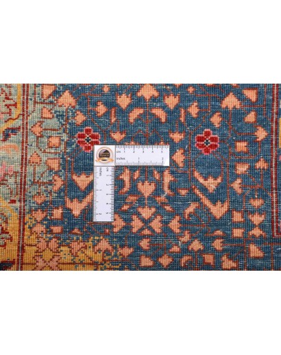 Tappeto Mamlouk Pakistan marrone azzurro 248x299