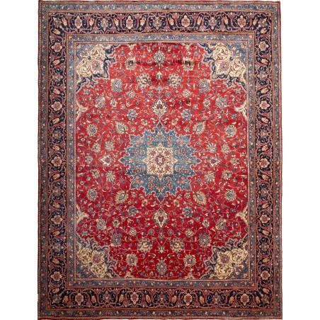 Tappeto Sarough Persia marrone grigio 306x395