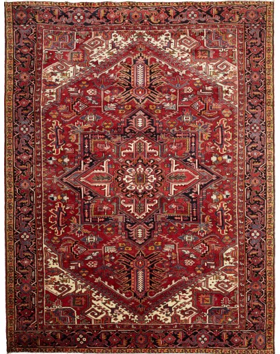 Tappeto Gorawan Persia marrone blu 250x328