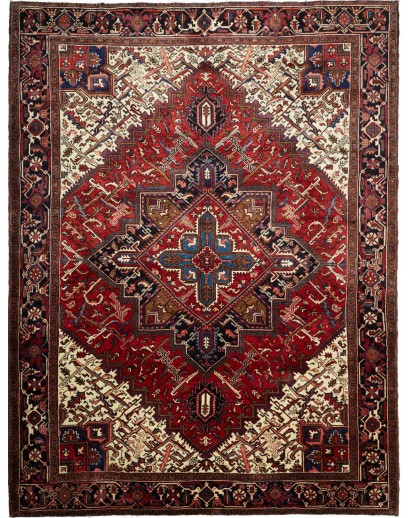 Tappeto Gorawan Persia grigio giallo 256x337