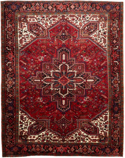 Tappeto Gorawan Persia marrone giallo 252x322