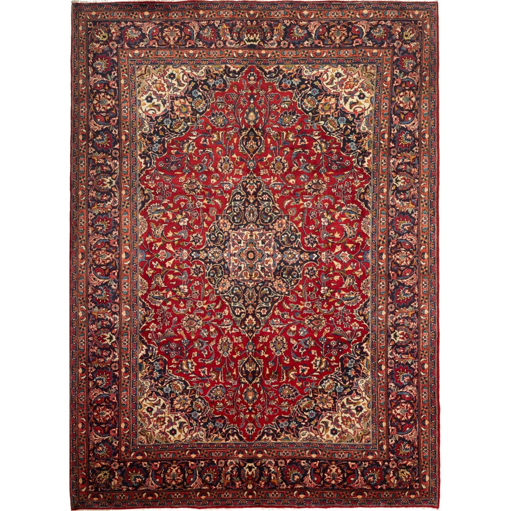 Tappeto Mashad Persia marrone 250x345 Tappeto Mashad Persia marrone 250x345
