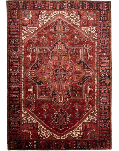 Tappeto Gorawan Persia marrone arancione 243x347