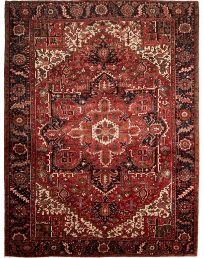 Tappeto Gorawan Persia marrone blu 270x353