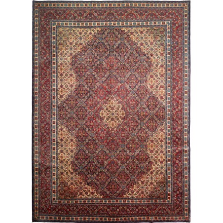 Tappeto Sarough Persia azzurro marrone 247x350