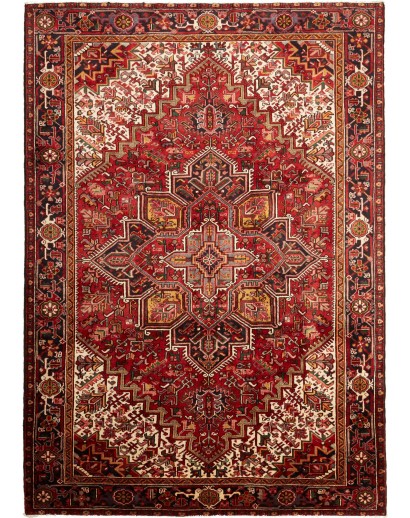 Tappeto Gorawan Persia marrone blu 222x311