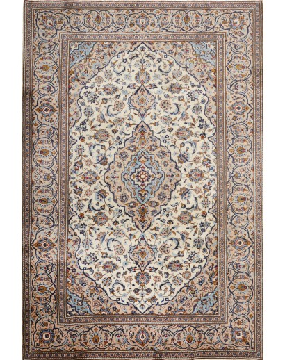 Tappeto Kashan Persia azzurro 200x298