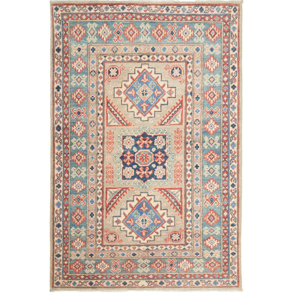 Tappeto Kazak Afghanistan marrone 105x157 Tappeto Kazak Afghanistan marrone 105x157