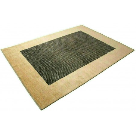 Tappeto Shayan Pakistan marrone grigio 203x301