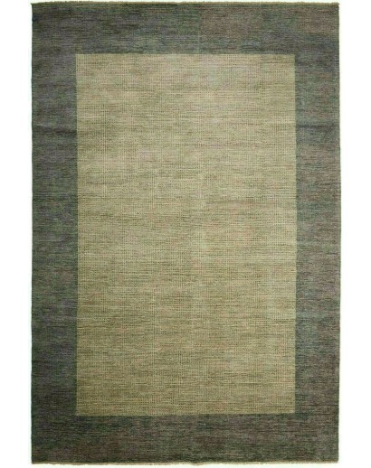 Tappeto Shayan Pakistan bianco marrone 199x314