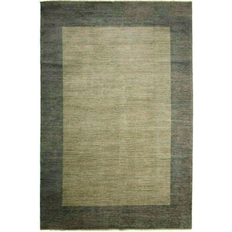 Tappeto Shayan Pakistan bianco marrone 199x314