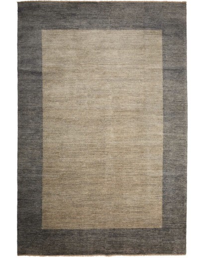 Tappeto Shayan Pakistan bianco verde 151x203