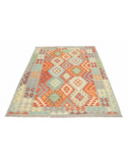 Tappeto Kilim Afghanistan marrone beige 151x205