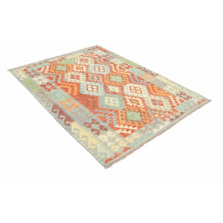 Tappeto Kilim Afghanistan marrone beige 151x205