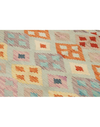 Tappeto Kilim Afghanistan marrone 122x176