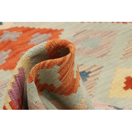 Tappeto Kilim Afghanistan marrone 122x176