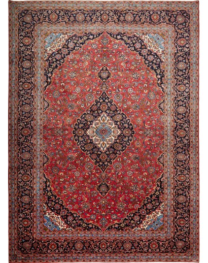 Tappeto Ardakan Persia marrone giallo 296x410