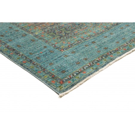 Tappeto Mamlouk Pakistan azzurro grigio 156x200