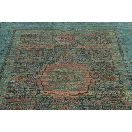 Tappeto Mamlouk Pakistan azzurro grigio 156x200