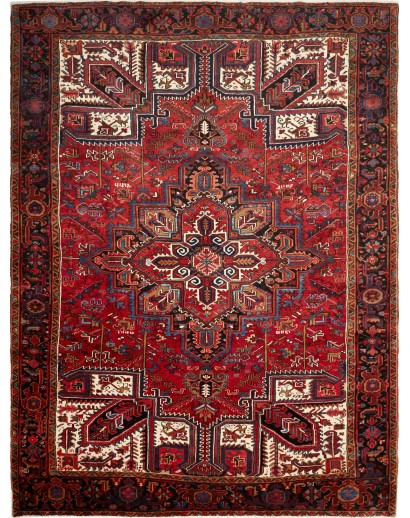 Tappeto Gorawan Persia marrone giallo 250x336