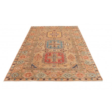 Tappeto Kazak Fine Pakistan marrone grigio 170x243