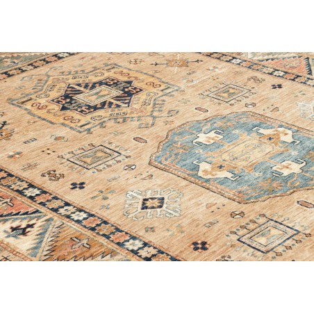 Tappeto Kazak Fine Pakistan marrone grigio 168x238