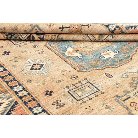 Tappeto Kazak Fine Pakistan marrone grigio 168x238