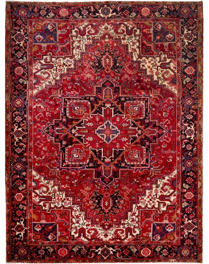 Tappeto Gorawan Persia marrone giallo 260x346