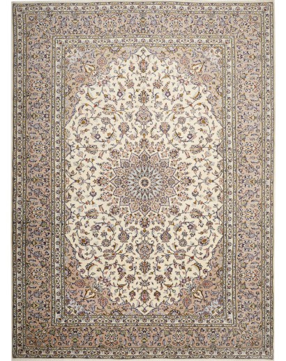 Tappeto Kashan Persia beige grigio 248x340