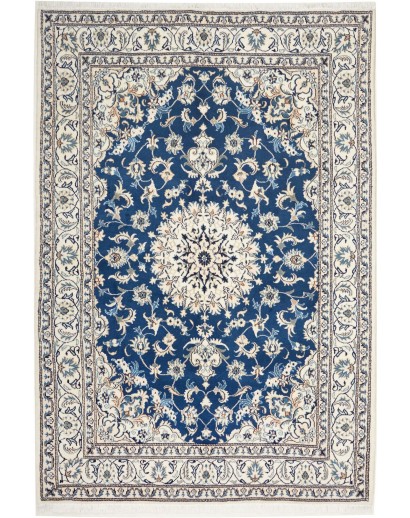 Tappeto Nain Kashmar Persia grigio 163x245