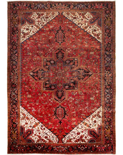 Tappeto Gorawan Persia marrone giallo 242x344