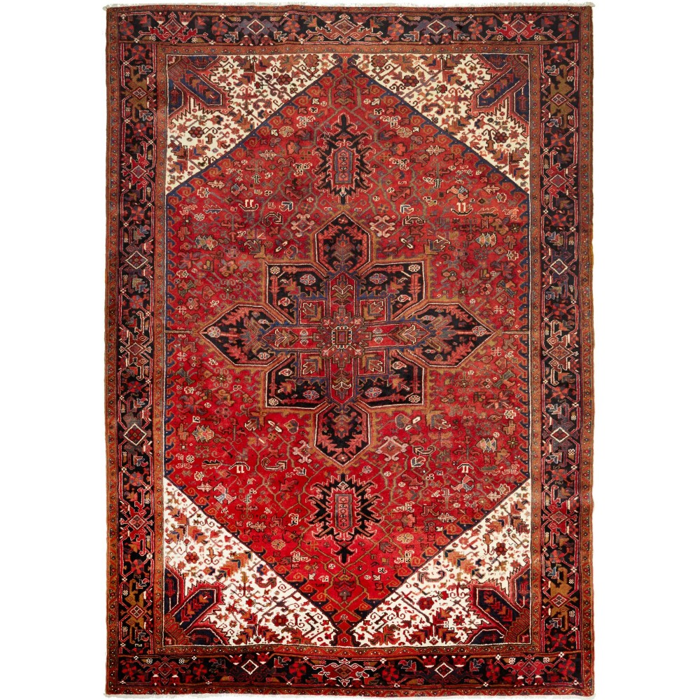 Tappeto Gorawan Persia marrone giallo 242x344 Tappeto Gorawan Persia marrone giallo 242x344