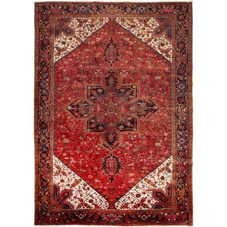 Tappeto Gorawan Persia marrone giallo 242x344
