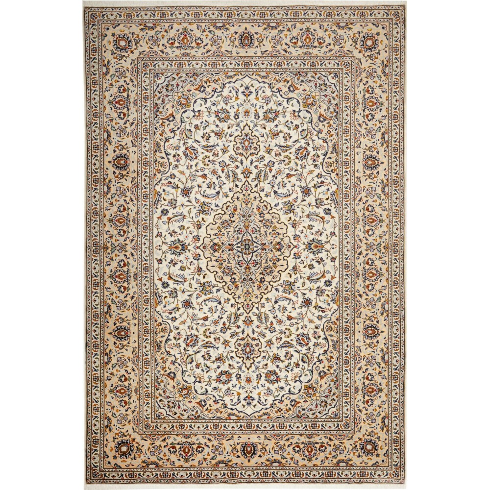 Tappeto Kashan Persia beige 210x313 Tappeto Kashan Persia beige 210x313