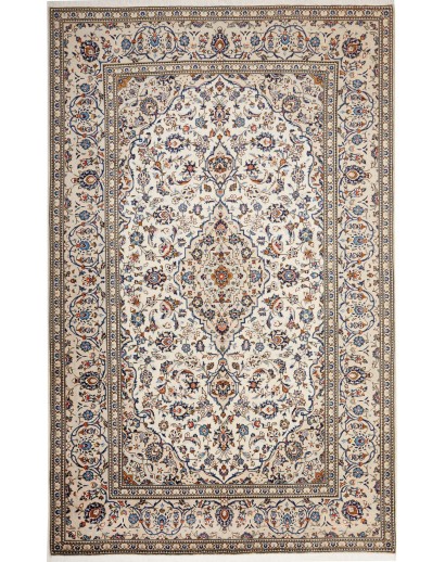 Tappeto Kashan Persia beige marrone 193x306