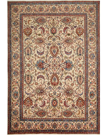 Tappeto Mashad Persia marrone 220x317